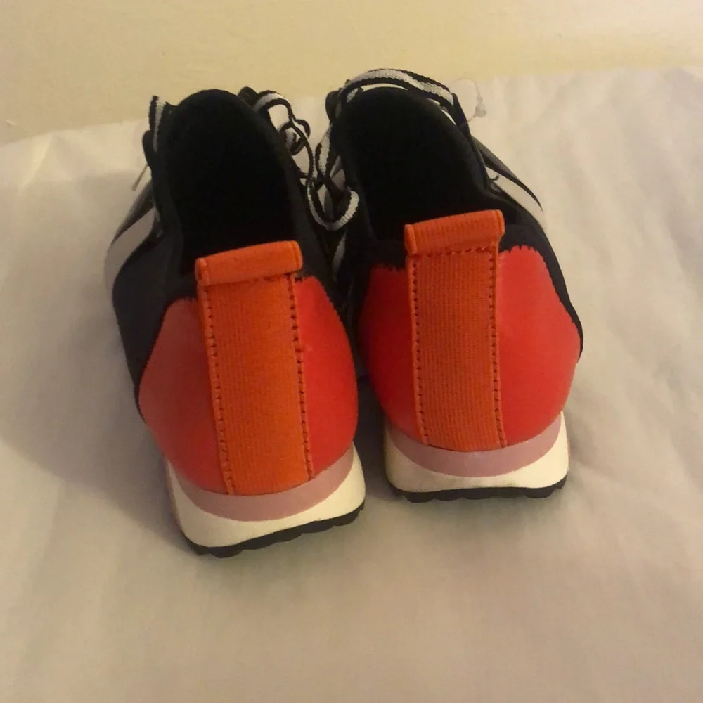 Brash tennis shoes brand new 6.5 black, grey, bright red, mauve pink color - Picture 4 of 5